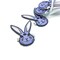 1, 4 or 20 Pieces: Creepy Easter Three-Eyed Purple Bunny Charms - Double Sided